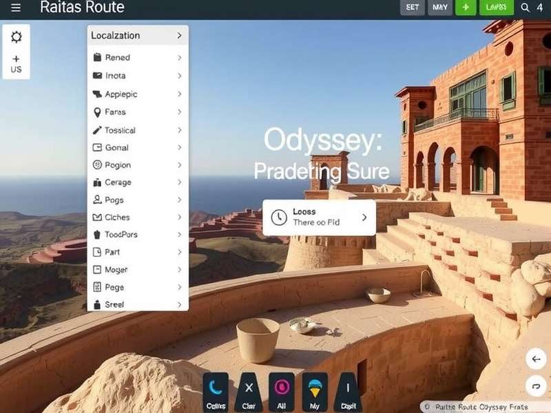 Raitas Route Odyssey localization features